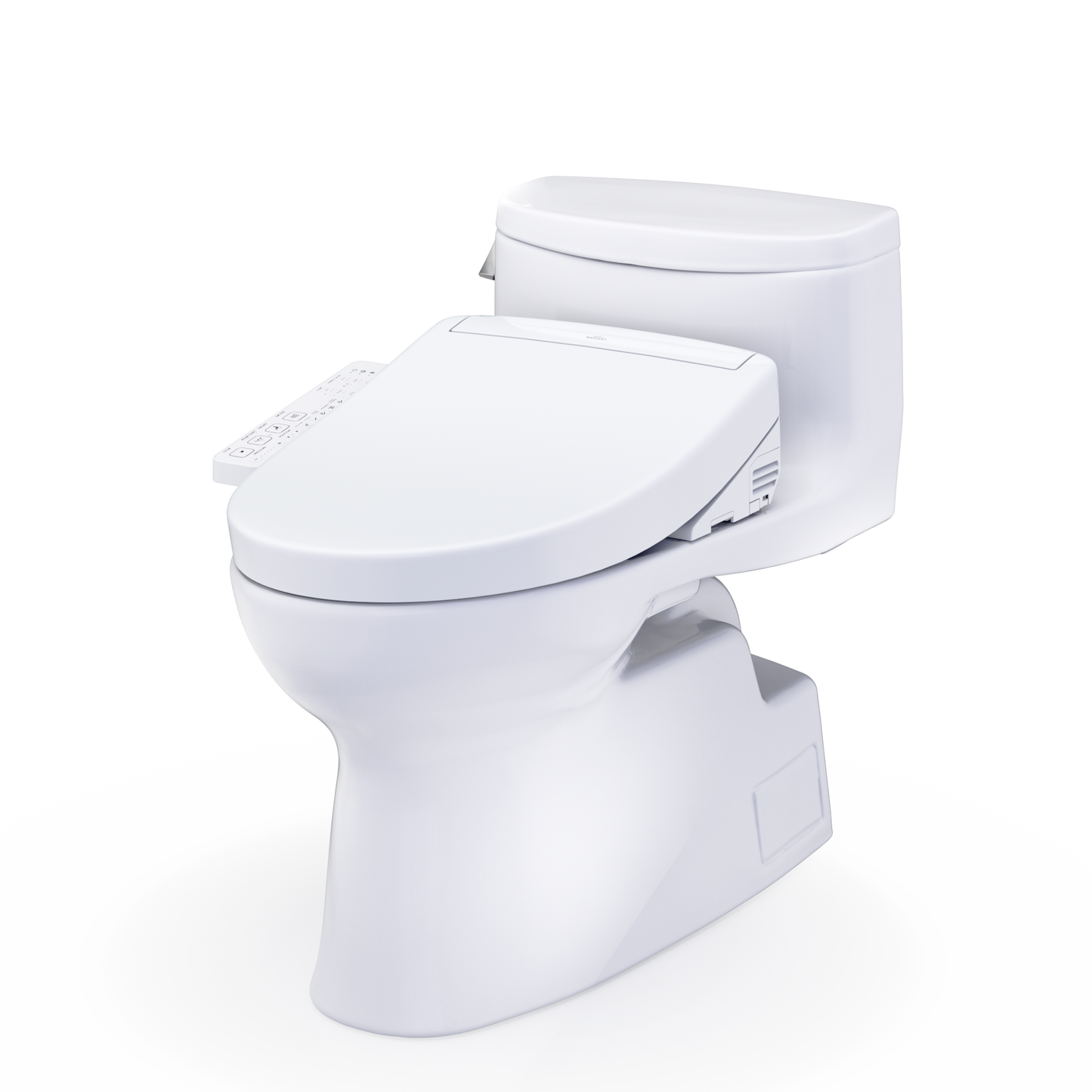 TOTO Carolina II Washlet+ S2 One-Piece Toilet - 1.28 GPF - Universal Height