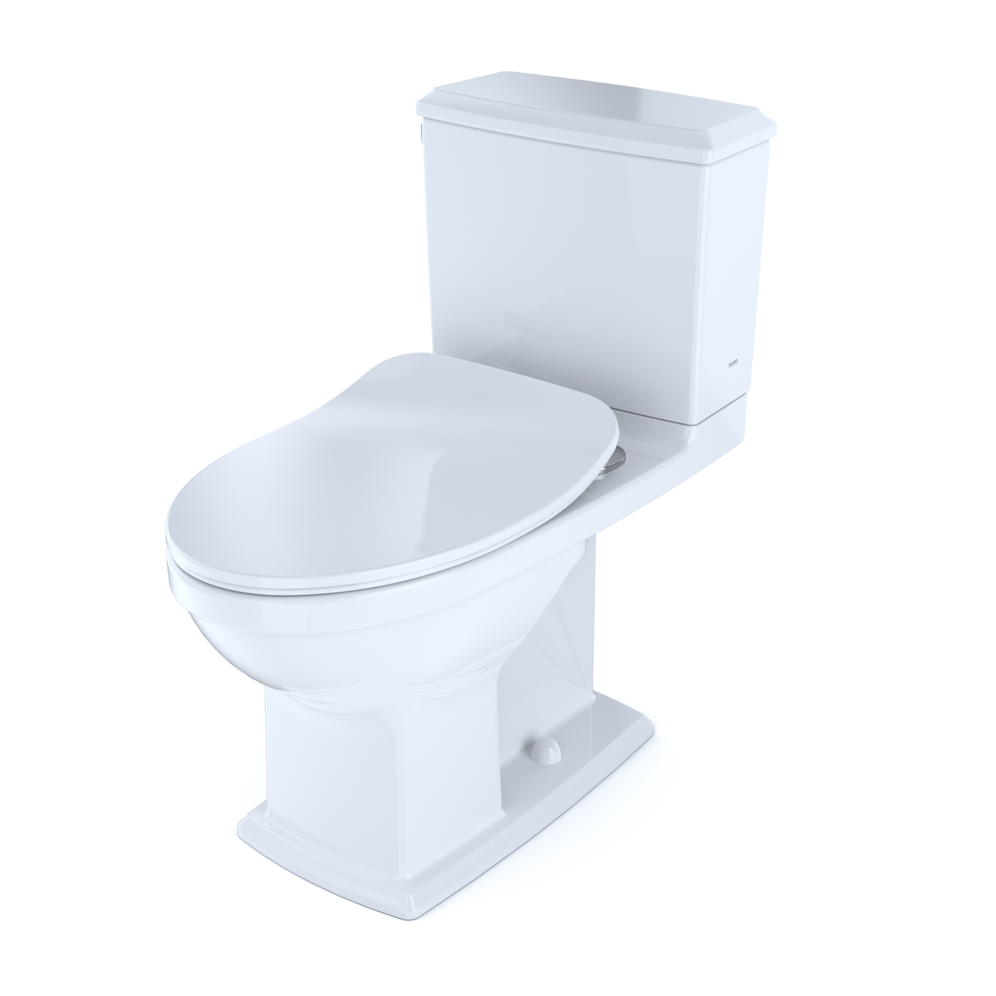 TOTO Connelly Two-Piece Toilet 1.28/0.8 GPF Elongated - Universal Height - Washlet+ Connection Slim Seat