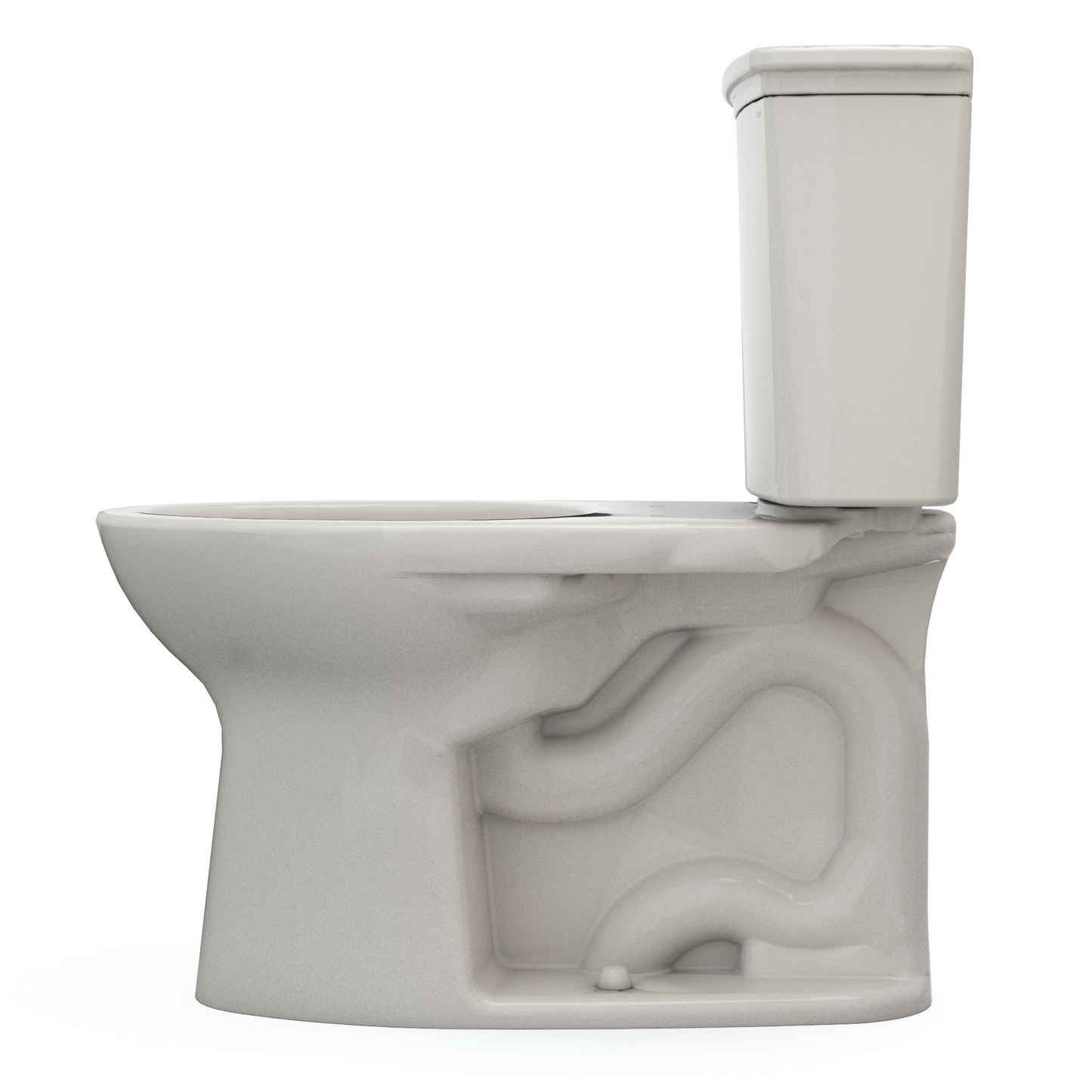 TOTO Drake Transitional Two-Piece Elongated Toilet 1.28 GPF Regular Height
