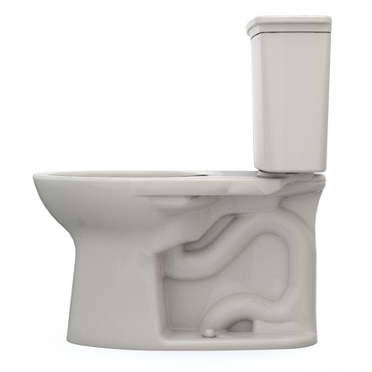TOTO Drake Transitional Two-Piece Elongated Toilet 1.28 GPF Regular Height