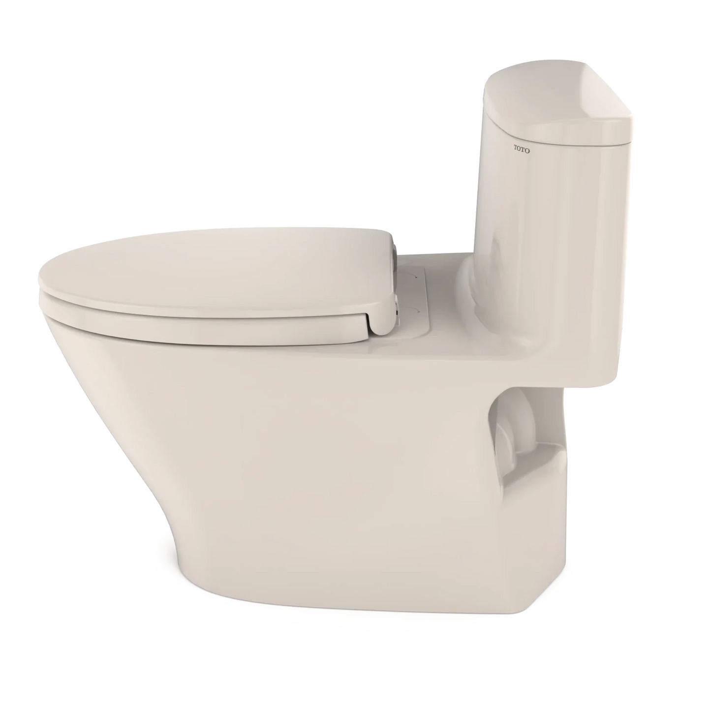 TOTO Nexus Elongated One-Piece Toilet, 1.28 GPF Universal Height, Washlet+ Connection
