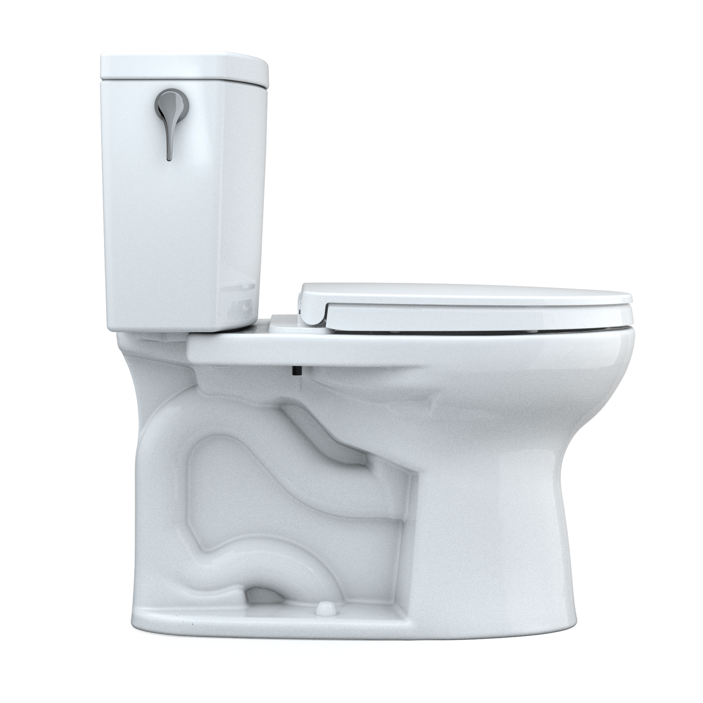 TOTO Drake II 1G Two-Piece Toilet 1.0 GPF Universal Height Washlet+ Connection