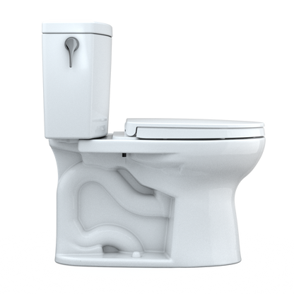 TOTO Drake II 1G Two-Piece Toilet 1.0 GPF Universal Height Washlet+ Connection