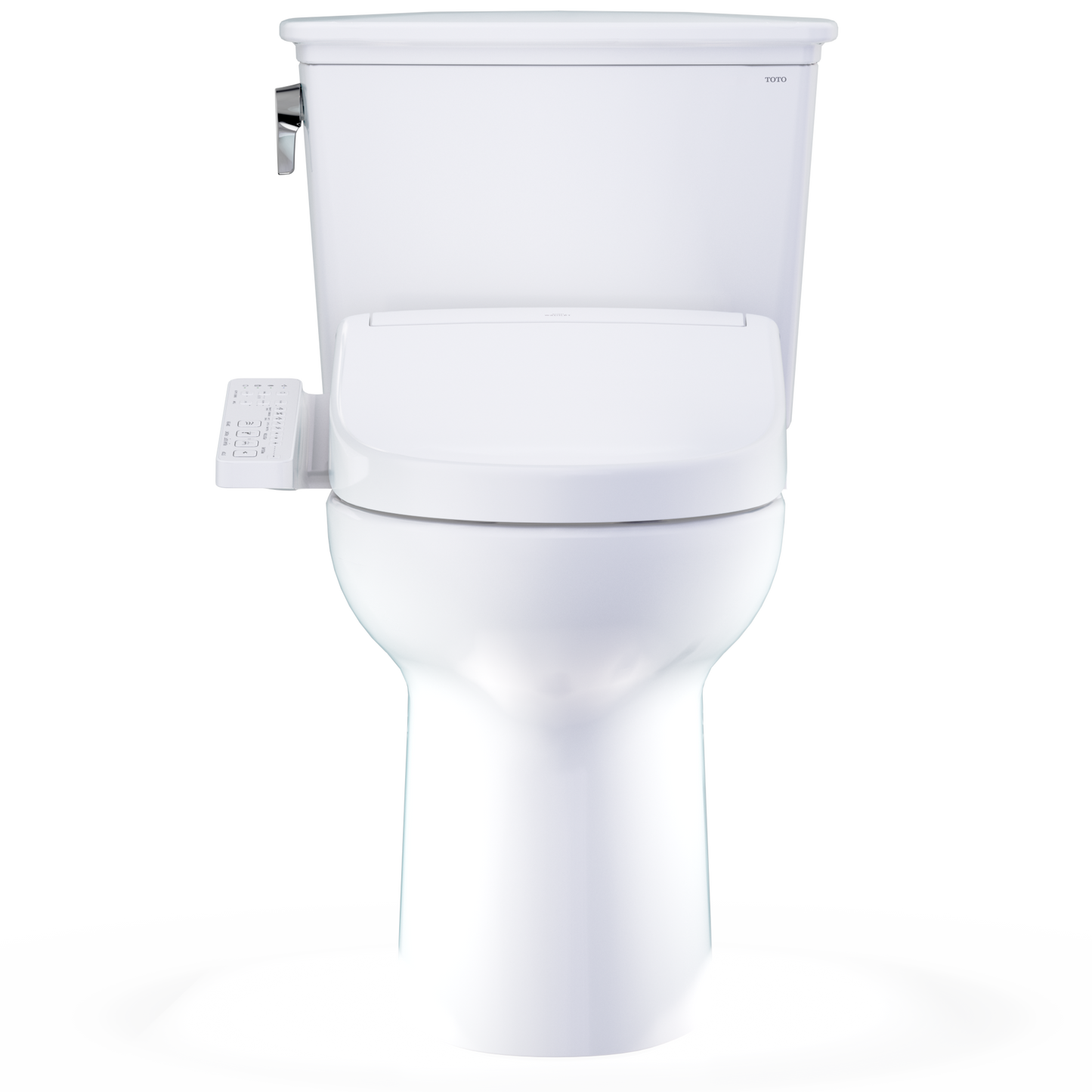 TOTO Drake Transitional Washlet+ S2 Two-Piece Toilet 1.28 GPF Regular Height