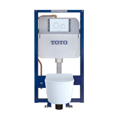TOTO DUOFIT In-Wall Toilet Tank With Dual-Max Dual-Flush System With Copper Supply - WT172M
