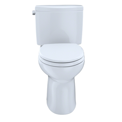 TOTO Drake II Two-piece Toilet - 1.28 GPF - Elongated - Universal Height Less Seat