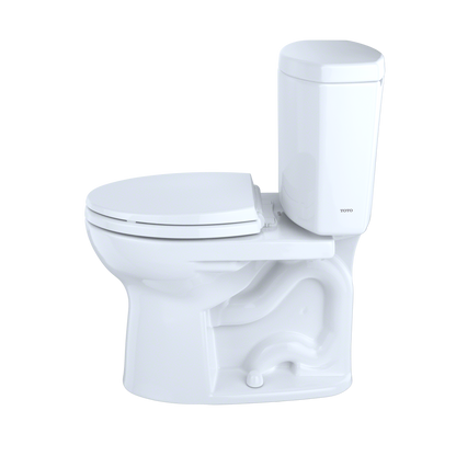 TOTO Drake II Two-piece Toilet -1.28 GPF- Round - Universal Height Less Seat