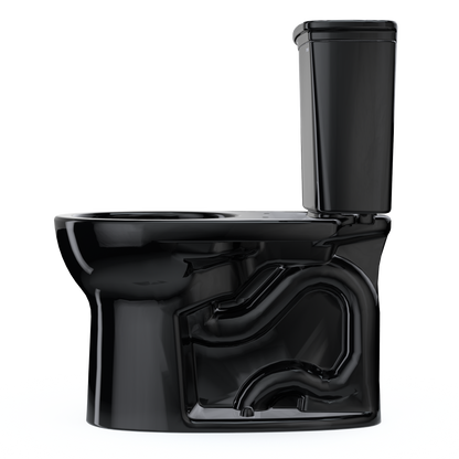TOTO Drake Transitional Two-Piece Round Toilet 1.28 GPF Universal Height