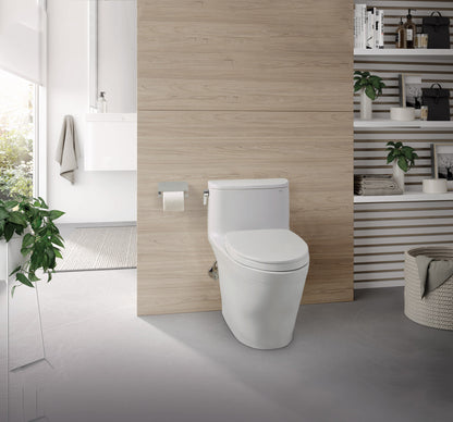 TOTO Nexus 1G Elongated One-Piece Toilet, Universal Height, Washlet+ Connection