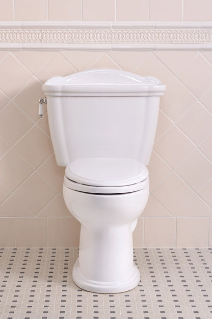 TOTO Eco Dartmouth Two-Piece Elongated Toilet 1.28 GPF - Universal Height Less Seat