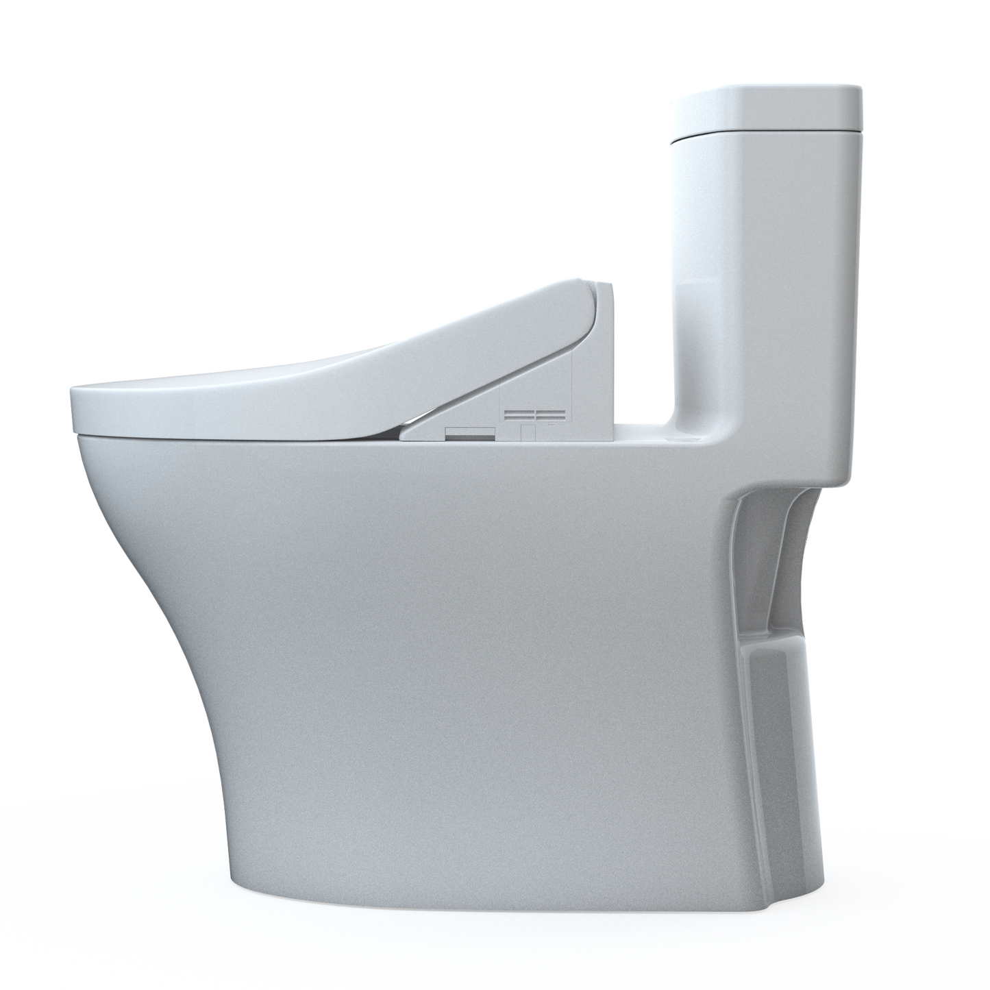 TOTO Aquia IV Washlet+ C5 One-Piece Toilet, 1.28/0.9 GPF, Universal Height