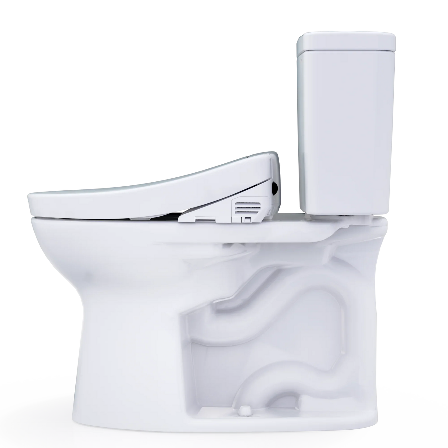 TOTO Drake Washlet+ S5 Two-Piece Toilet 1.28 GPF - Universal Height