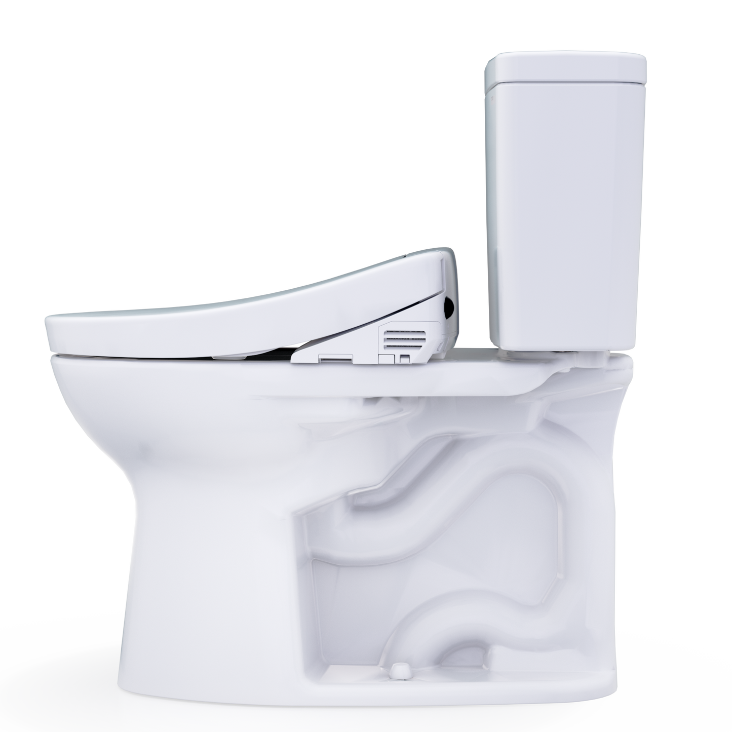 TOTO Drake Washlet+ S5 Two-Piece Toilet 1.6 GPF - Universal Height