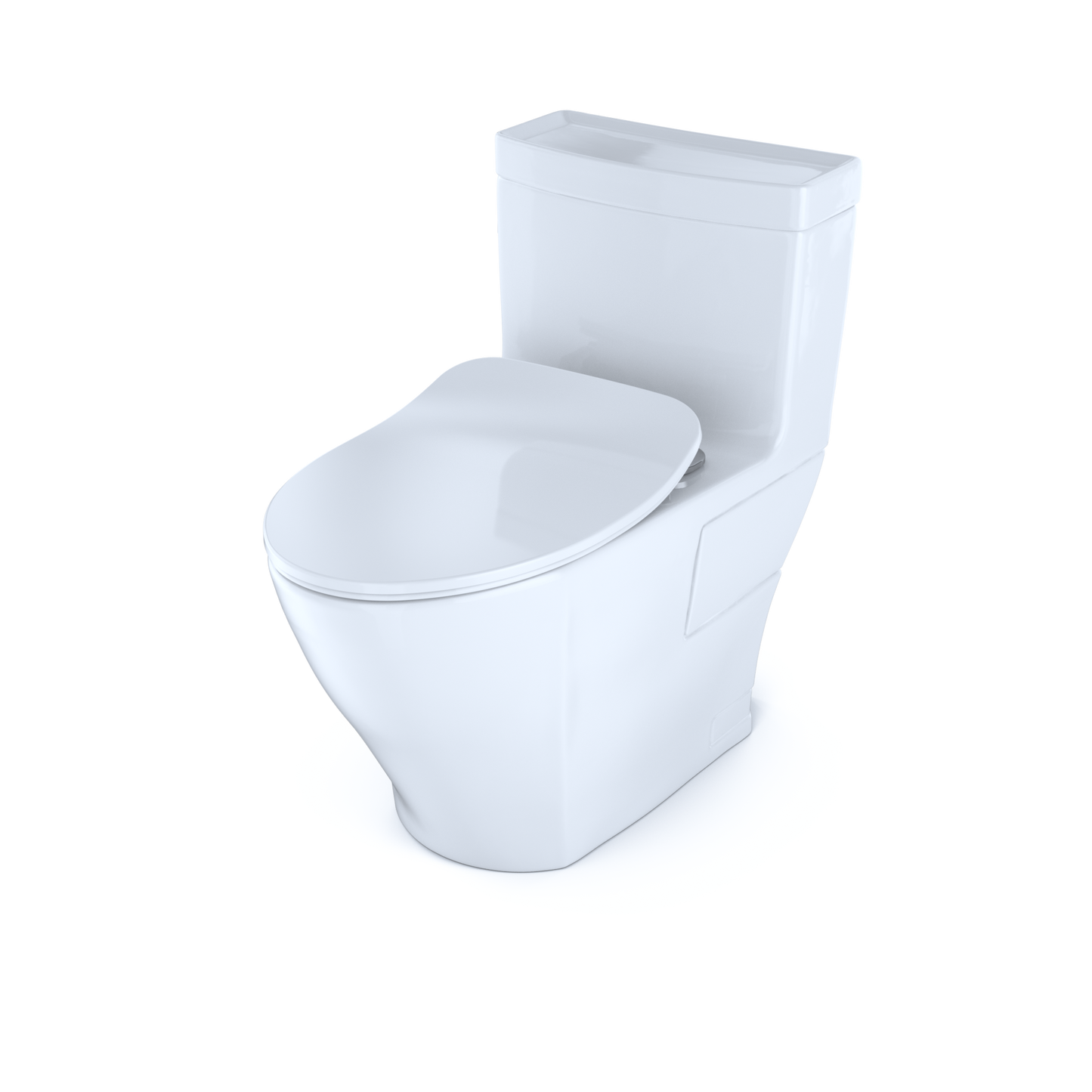 TOTO Legato One-Piece High-Efficiency Toilet 1.28 GPF, Elongated, Universal Height, Washlet+ Connection