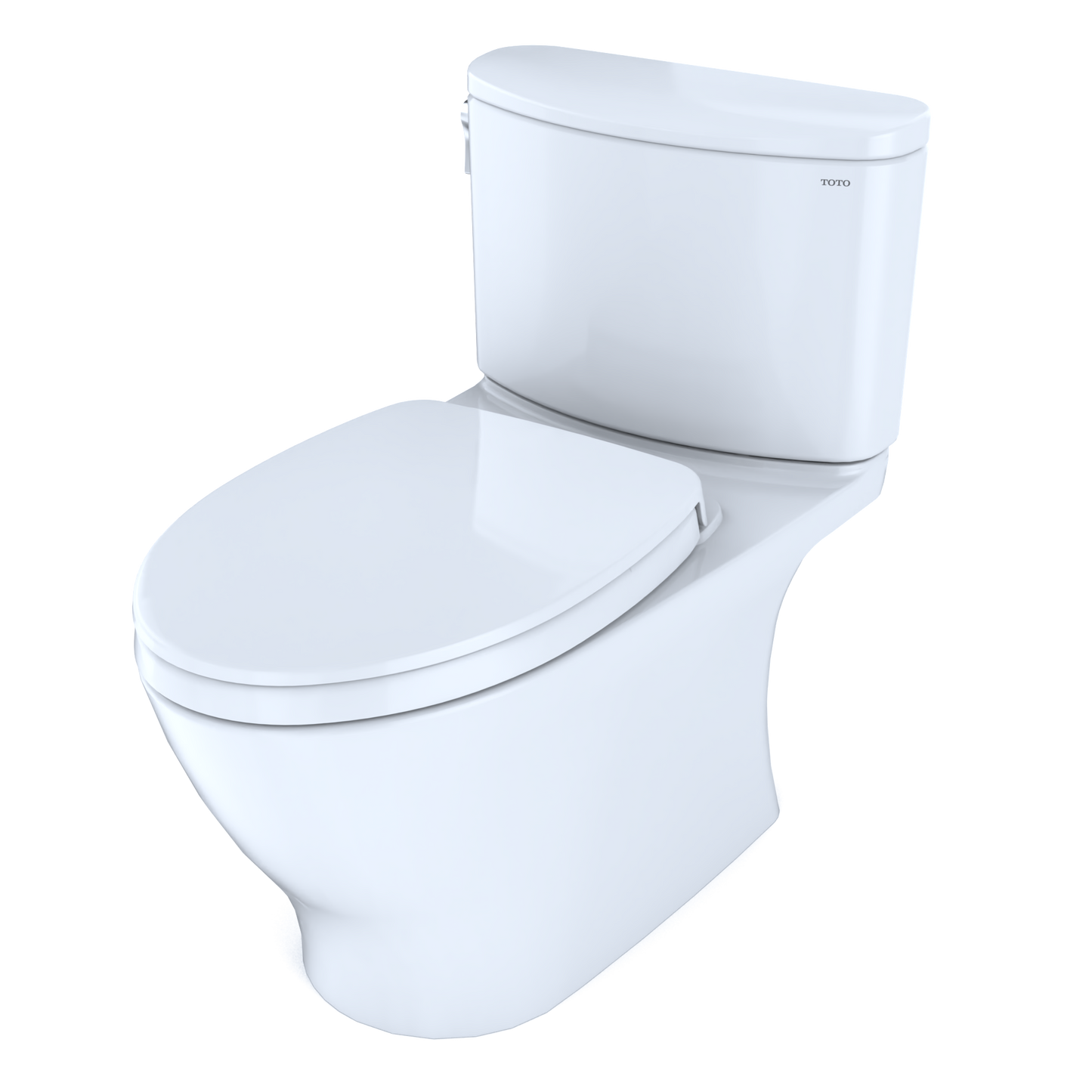 TOTO Nexus Elongated 1G Two-Piece Toilet, 1.0 GPF Universal Height, Washlet+ Connection
