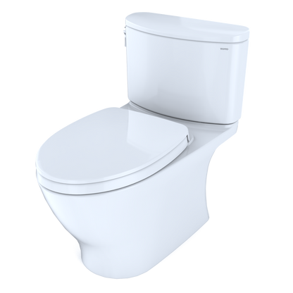 TOTO Nexus Elongated 1G Two-Piece Toilet, 1.0 GPF Universal Height, Washlet+ Connection