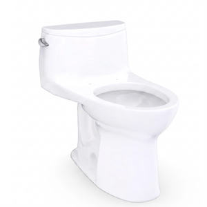TOTO Nouvelle cuvette monobloc à profil bas Ultramax - 1,28 GPF Hauteur universelle Connexion Washlet+ Sans siège