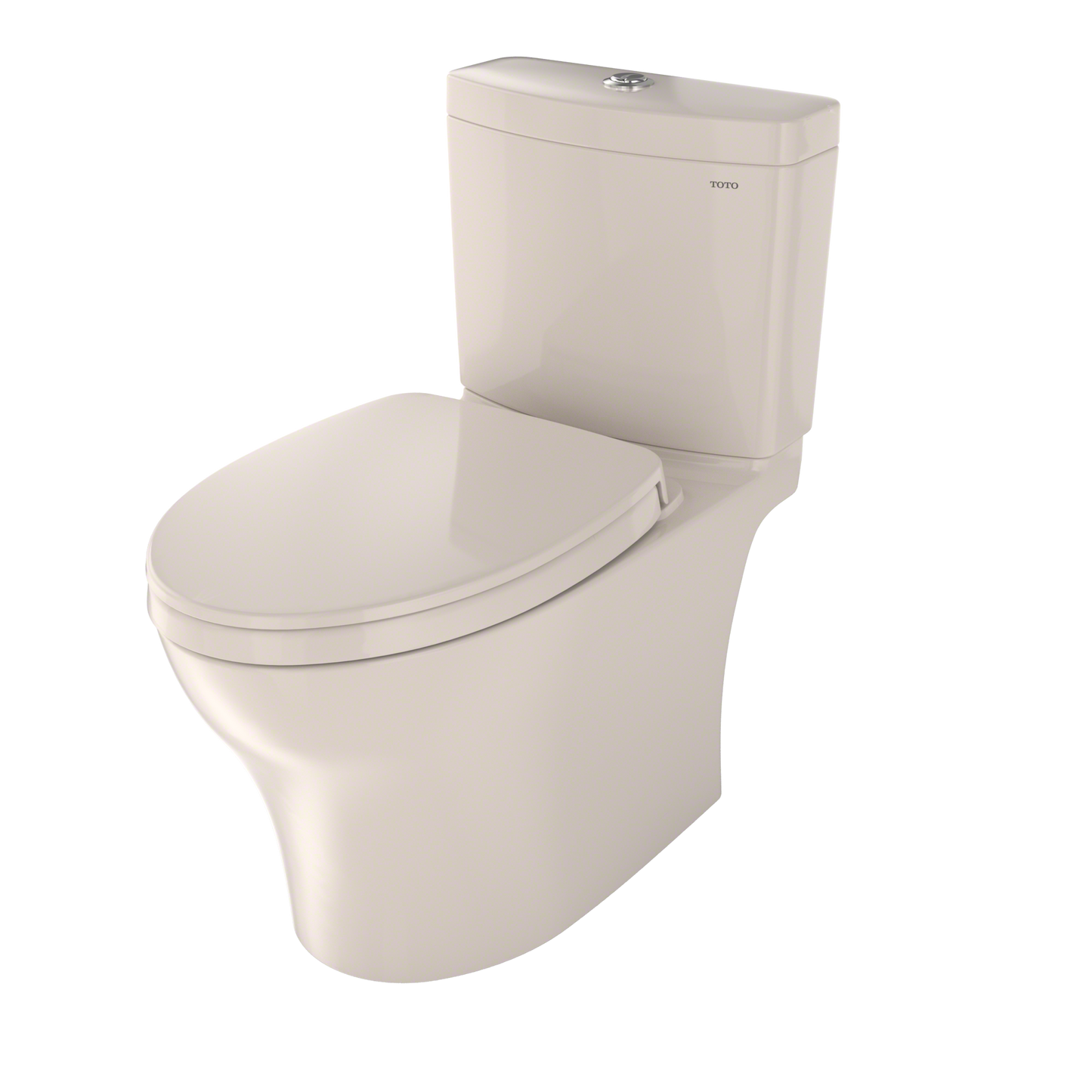 TOTO Aquia IV Two-Piece Toilet Kit -1.28/0.9 GPF- Elongated - Universal Height - Washlet+ Connection