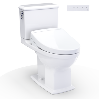 TOTO Connelly Washlet+ S5 Two-Piece Toilet - 1.28/0.9 GPF - Universal Height