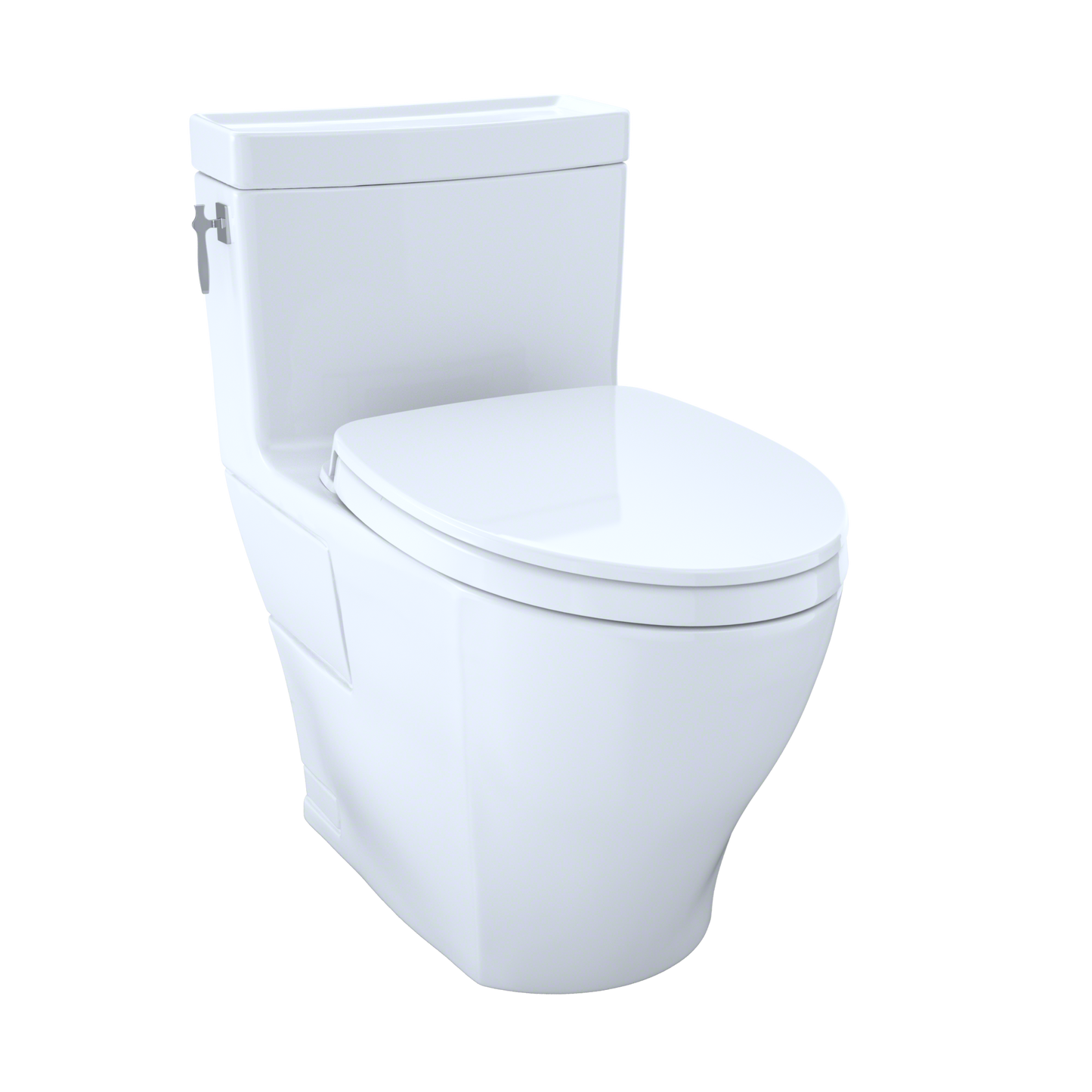 TOTO Aimes One-Piece Toilet 1.28 gpf Elongated, Universal Height Washlet+ Connection