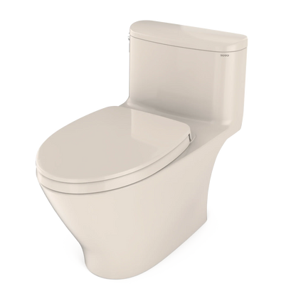 TOTO Nexus Elongated One-Piece Toilet, 1.28 GPF Universal Height, Washlet+ Connection