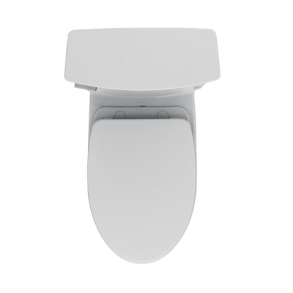 TOTO Soirée Elongated 1.28 GPF One-Piece Toilet, Universal Height, Washlet+ Connection