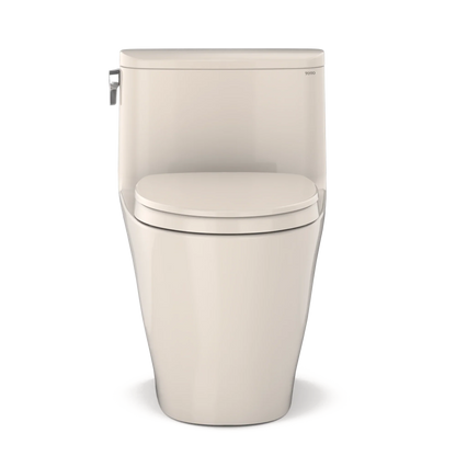 TOTO Nexus Elongated One-Piece Toilet, 1.28 GPF Universal Height, Washlet+ Connection