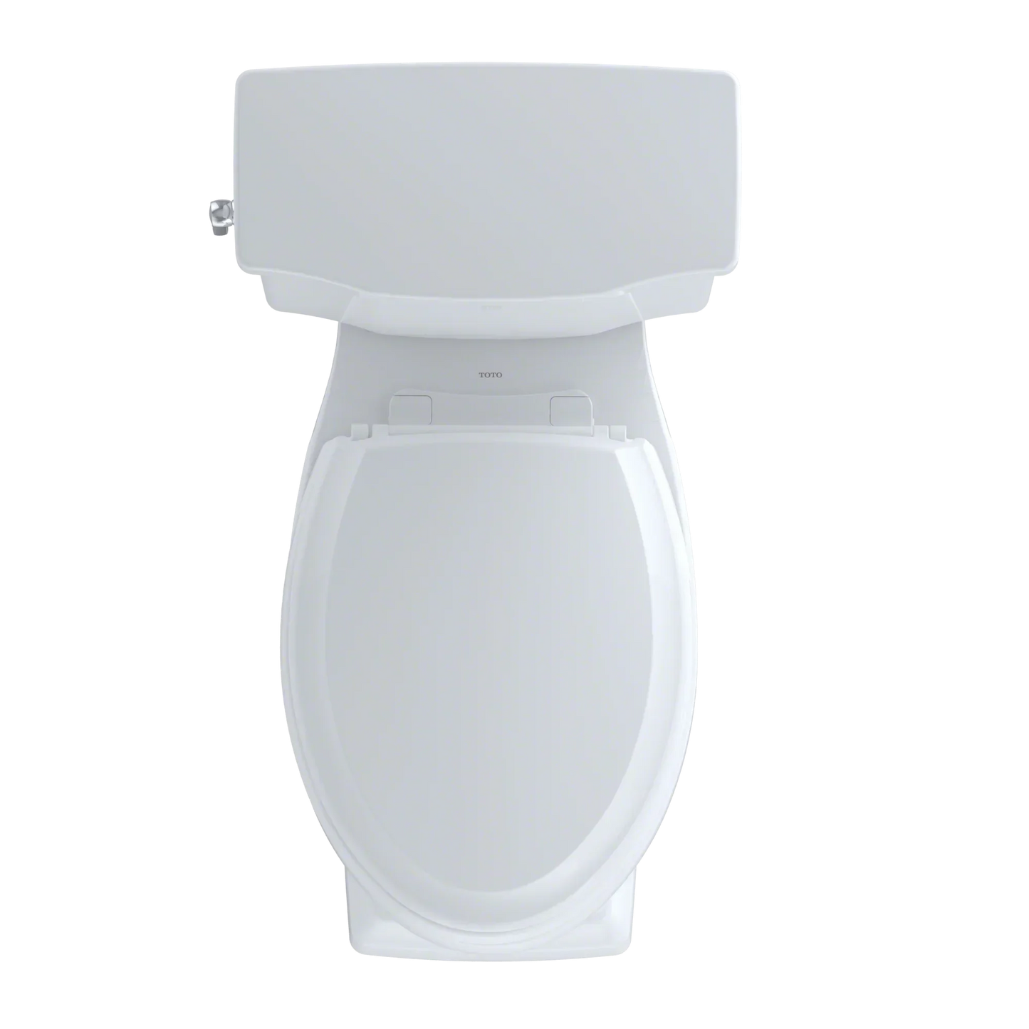 TOTO Promenade II Two-Piece Elongated Toilet 1.28 GPF, Universal Height, Less Seat Right-Hand Trip Lever