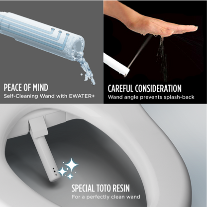 TOTO Washlet S7 - Classic - Elongated With Ewater+