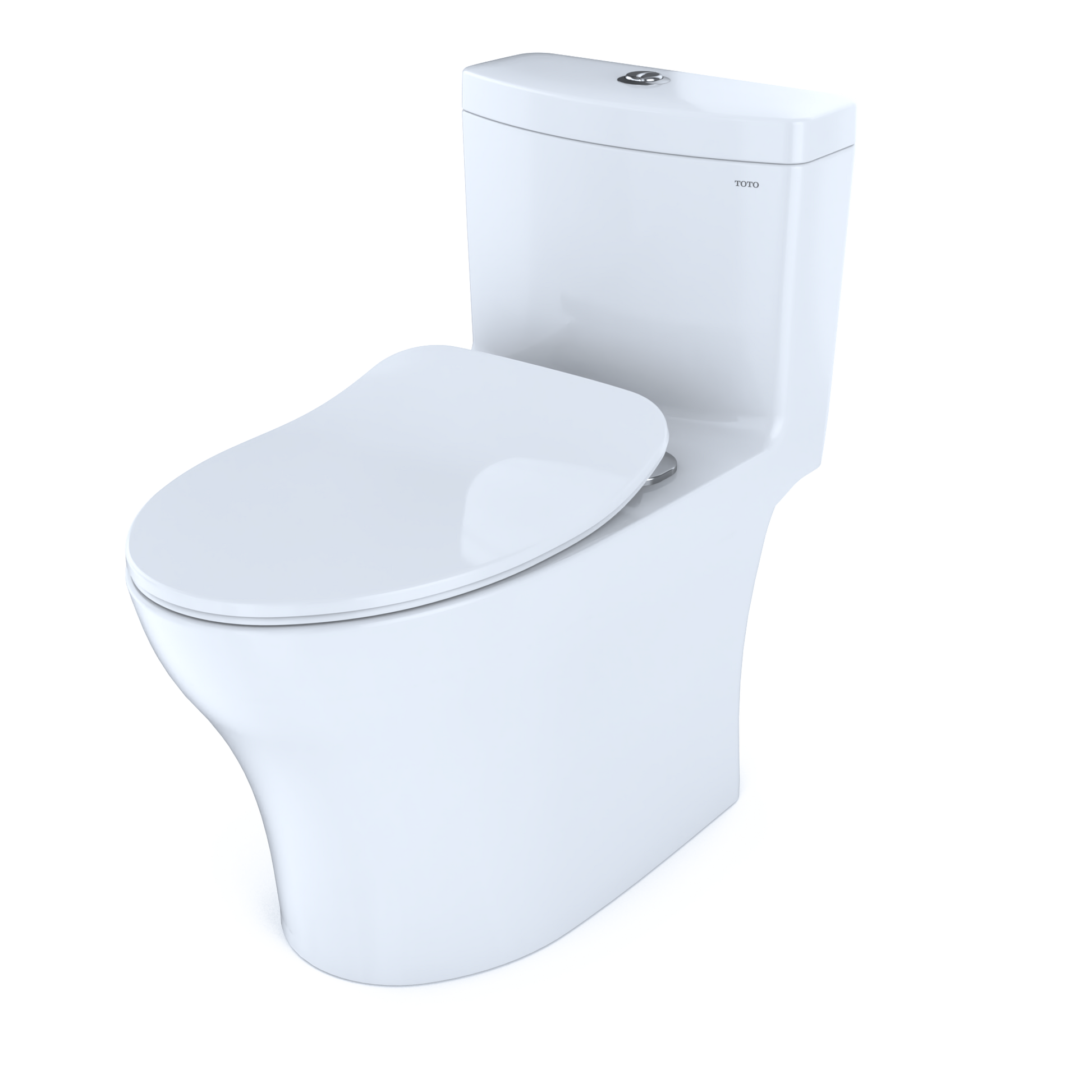 TOTO Aquia IV One-Piece Toilet - 1.28/0.9 GPF - Elongated - Universal Height - WASHLET+ - Eunoia 
