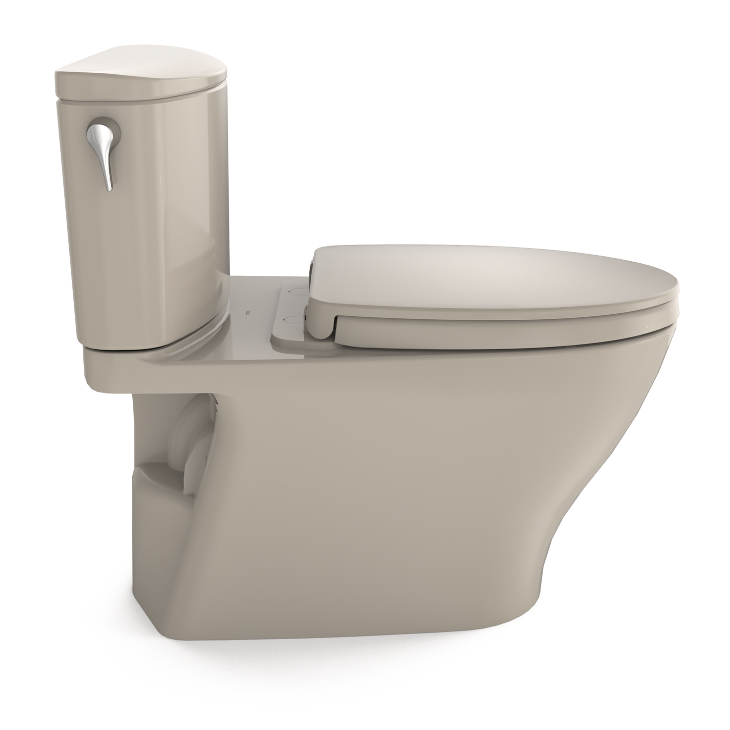 TOTO Nexus Elongated 1G Two-Piece Toilet, 1.0 GPF Universal Height, Washlet+ Connection