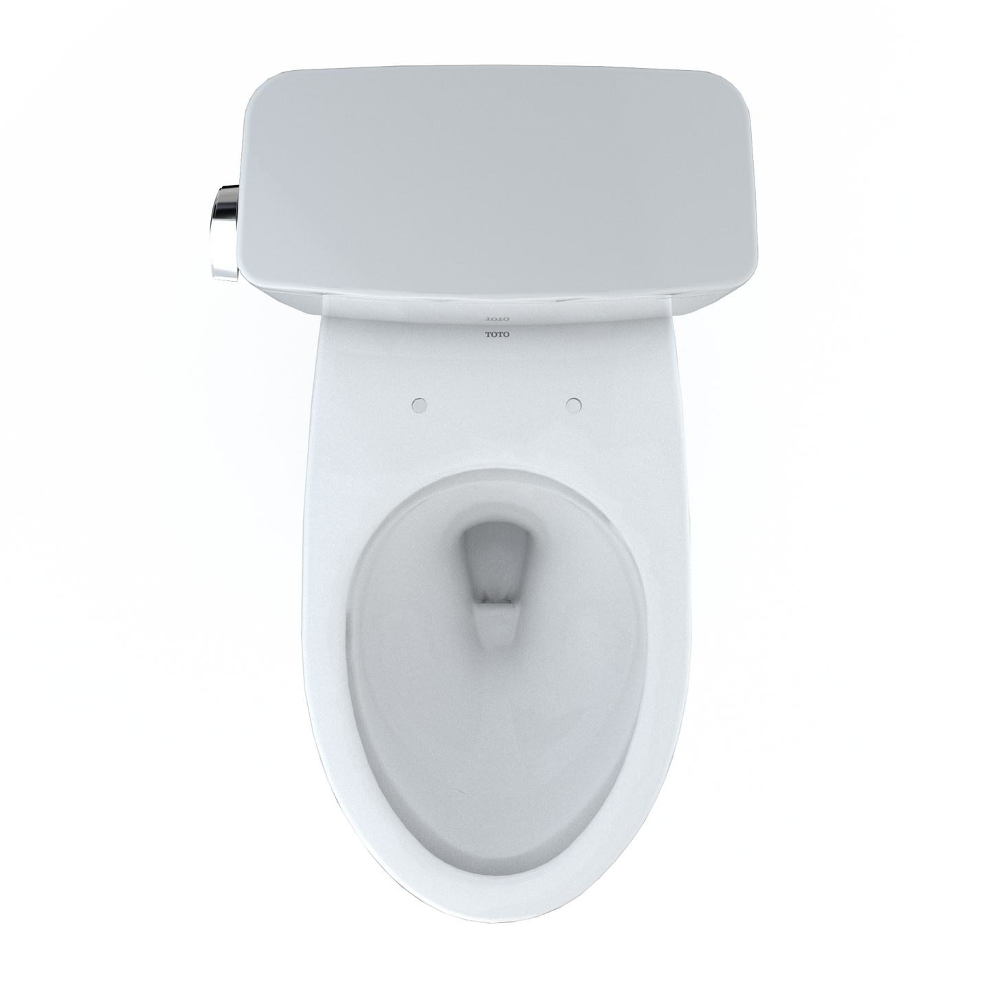 TOTO Drake Two-Piece Elongated Toilet with 10" Rough-In 1.6 GPF Universal Height