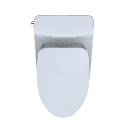 TOTO Nexus Elongated One-Piece Toilet 1.28 GPF, Universal Height, Washlet+ Connection, Slim Seat