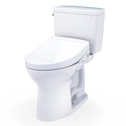 TOTO Drake Washlet+ S5 Two-Piece Toilet 1.6 GPF - Universal Height