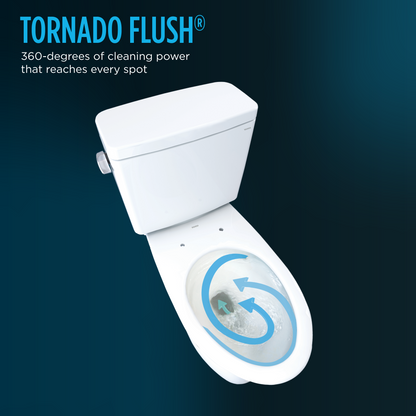 TOTO Drake Two-piece Toilet - 1.28 GPF - Elongated - Regular Height