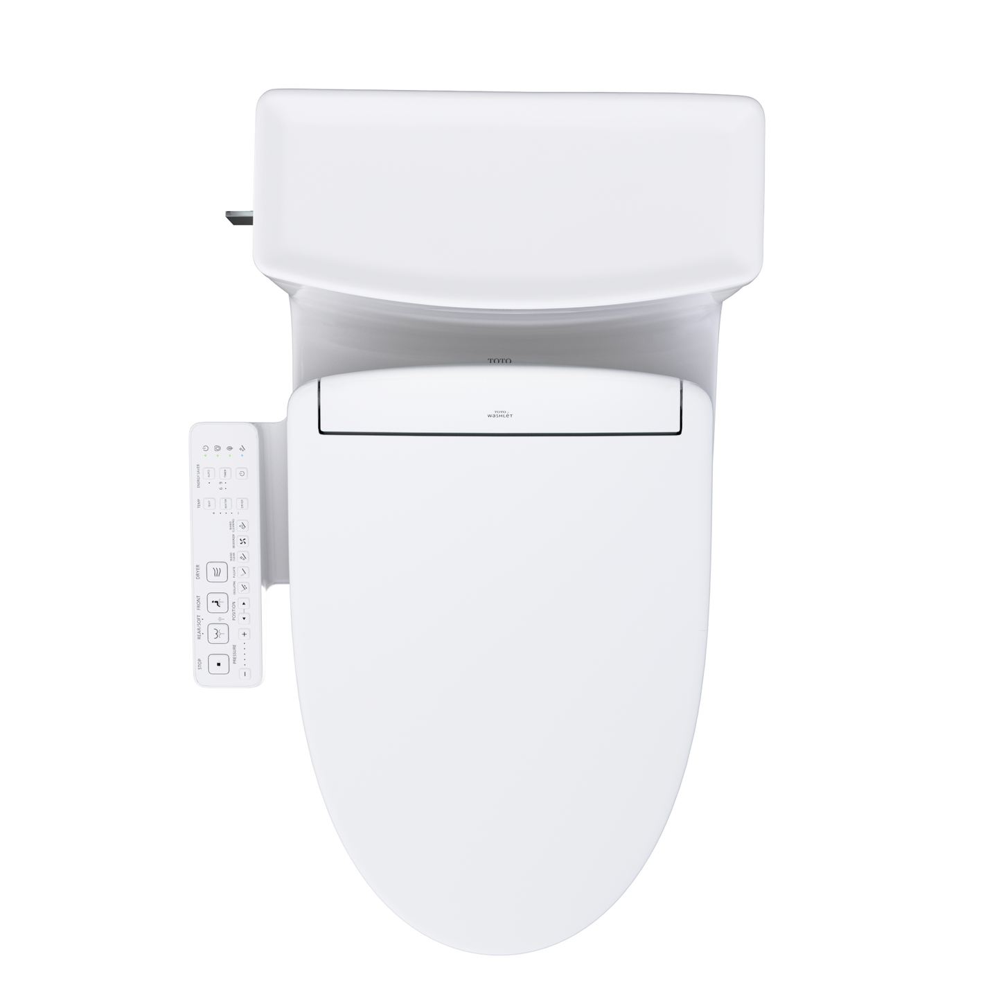 TOTO Legato Washlet+ S2 One-Piece Toilet - 1.28 GPF - Universal Height