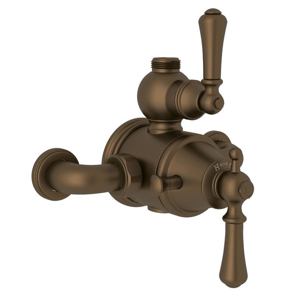 Perrin & Rowe Georgian Era 3/4" Exposed Therm Valve With Volume And Temperature Control, Lever Handle - U.5751LS