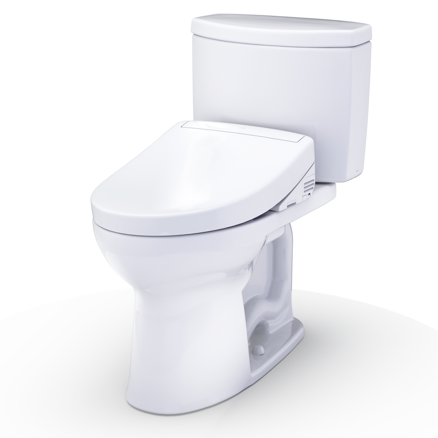 TOTO Drake II 1G Washlet+ S5 Two-Piece Toilet 1.28 GPF Universal Height