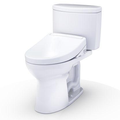 TOTO Drake II 1G Washlet+ S5 Two-Piece Toilet 1.28 GPF Universal Height
