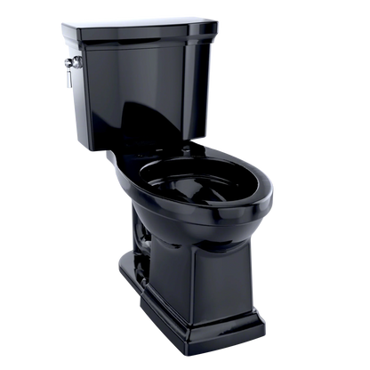 TOTO Promenade II Two-Piece Elongated Toilet 1.28 GPF, Universal Height, Less Seat