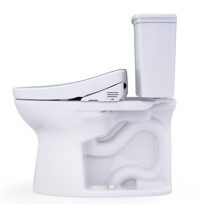 TOTO Drake Transitional Washlet+ S5 Two-Piece Toilet 1.28 GPF Regular Height