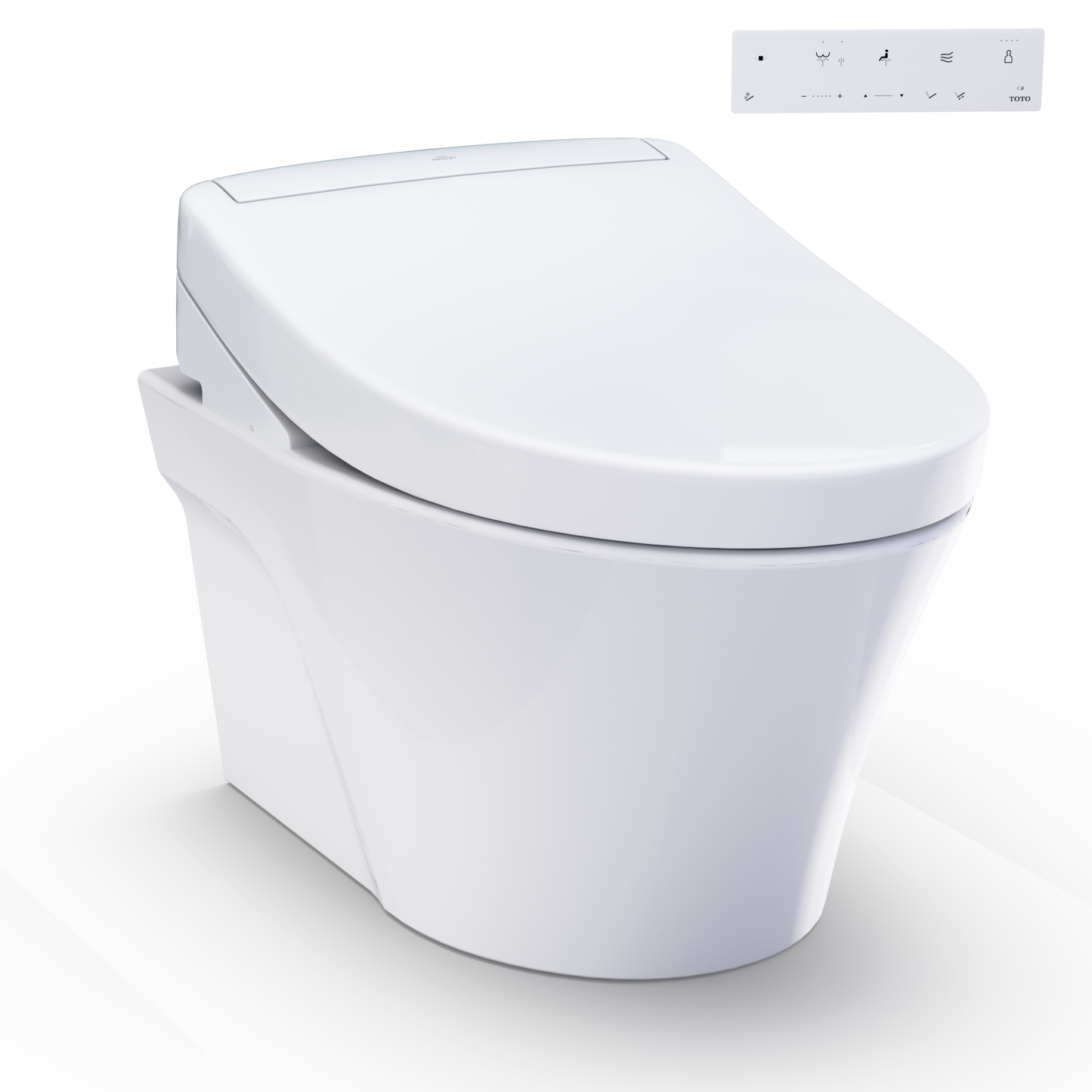 TOTO AP Washlet+ S5 Wall-Hung Toilet & In-Wall Tank System 1.28/0.9 GPF