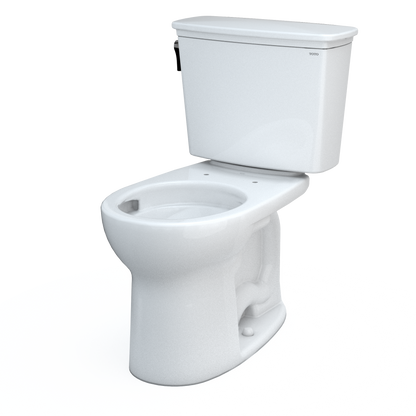 TOTO Drake Transitional Two-Piece Round Toilet 1.28 GPF Universal Height