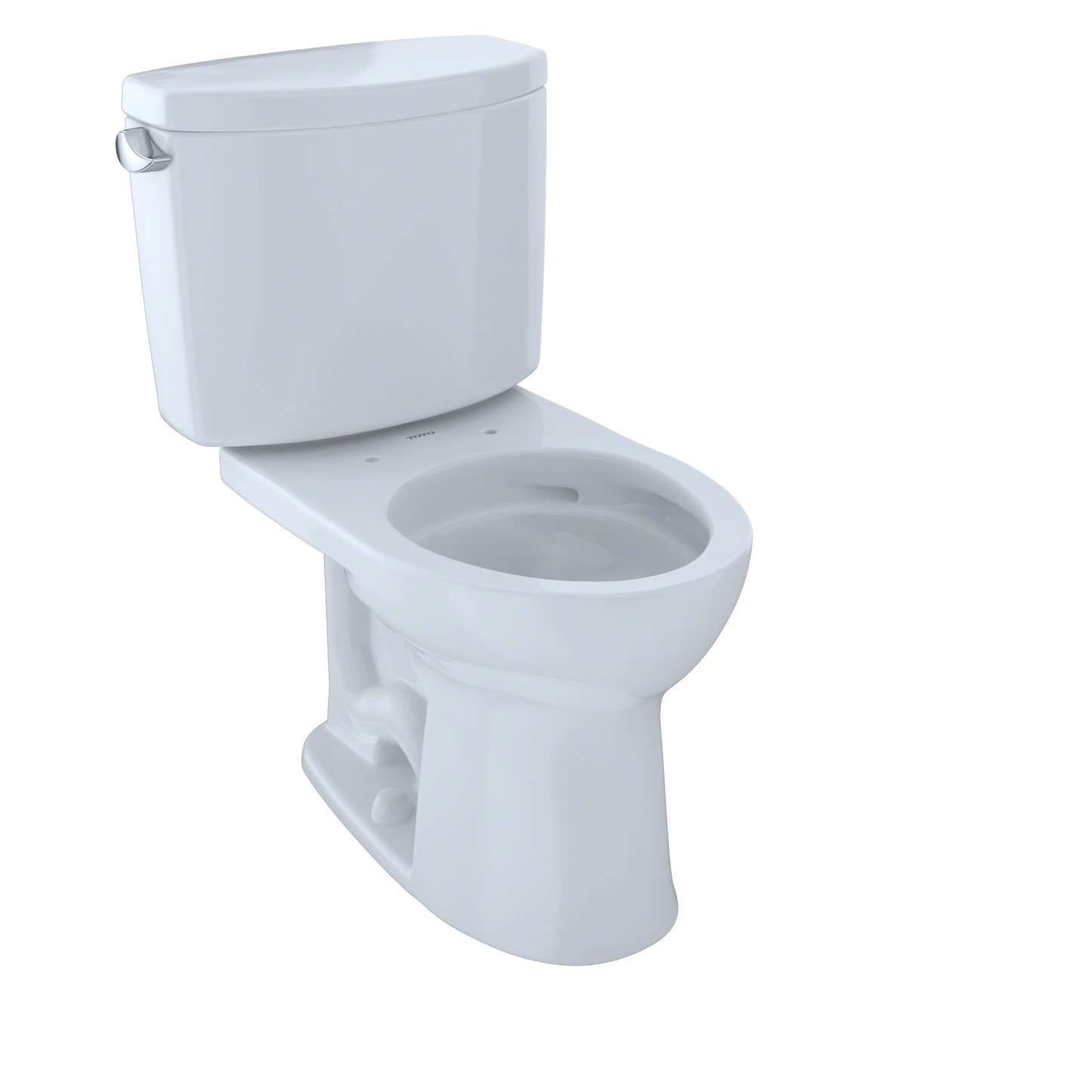 TOTO Drake II Two-piece Toilet -1.28 GPF- Round - Universal Height Less Seat