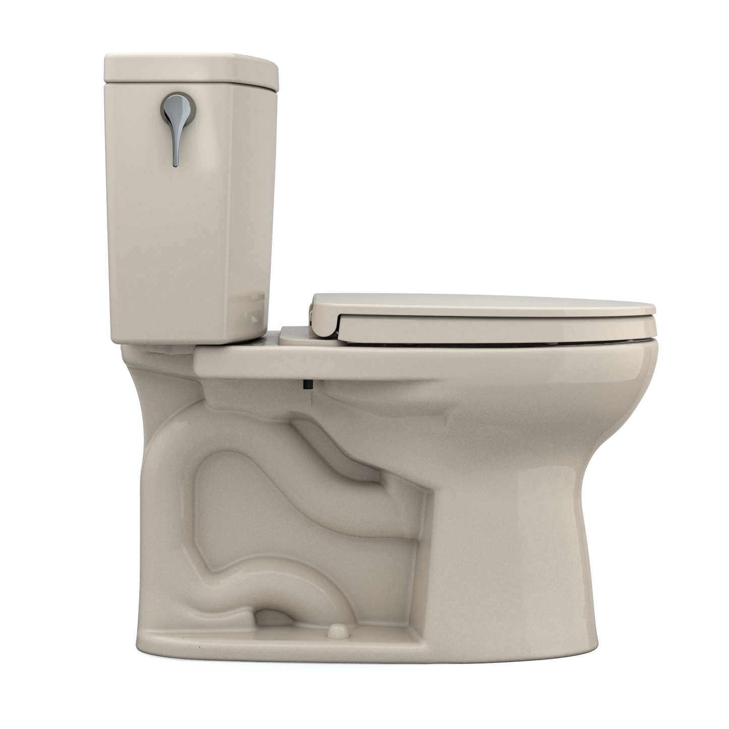 TOTO Drake II 1G Two-Piece Toilet 1.0 GPF Universal Height Washlet+ Connection