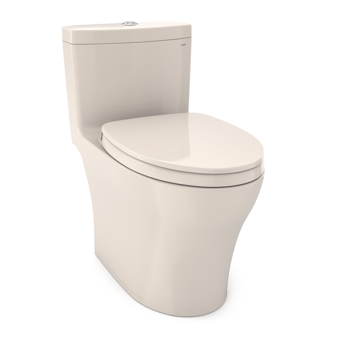 TOTO Aquia IV One-Piece Toilet - 1.28/0.9 GPF - Elongated - Universal Height - WASHLET+