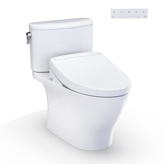 TOTO Nexus Washlet+ S5 Two-Piece Toilet - 1.0 GPF - Universal Height