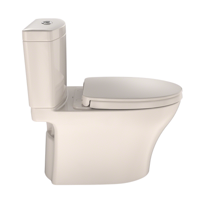 TOTO Aquia IV Two-Piece Toilet Kit -1.28/0.9 GPF- Elongated - Universal Height - Washlet+ Connection
