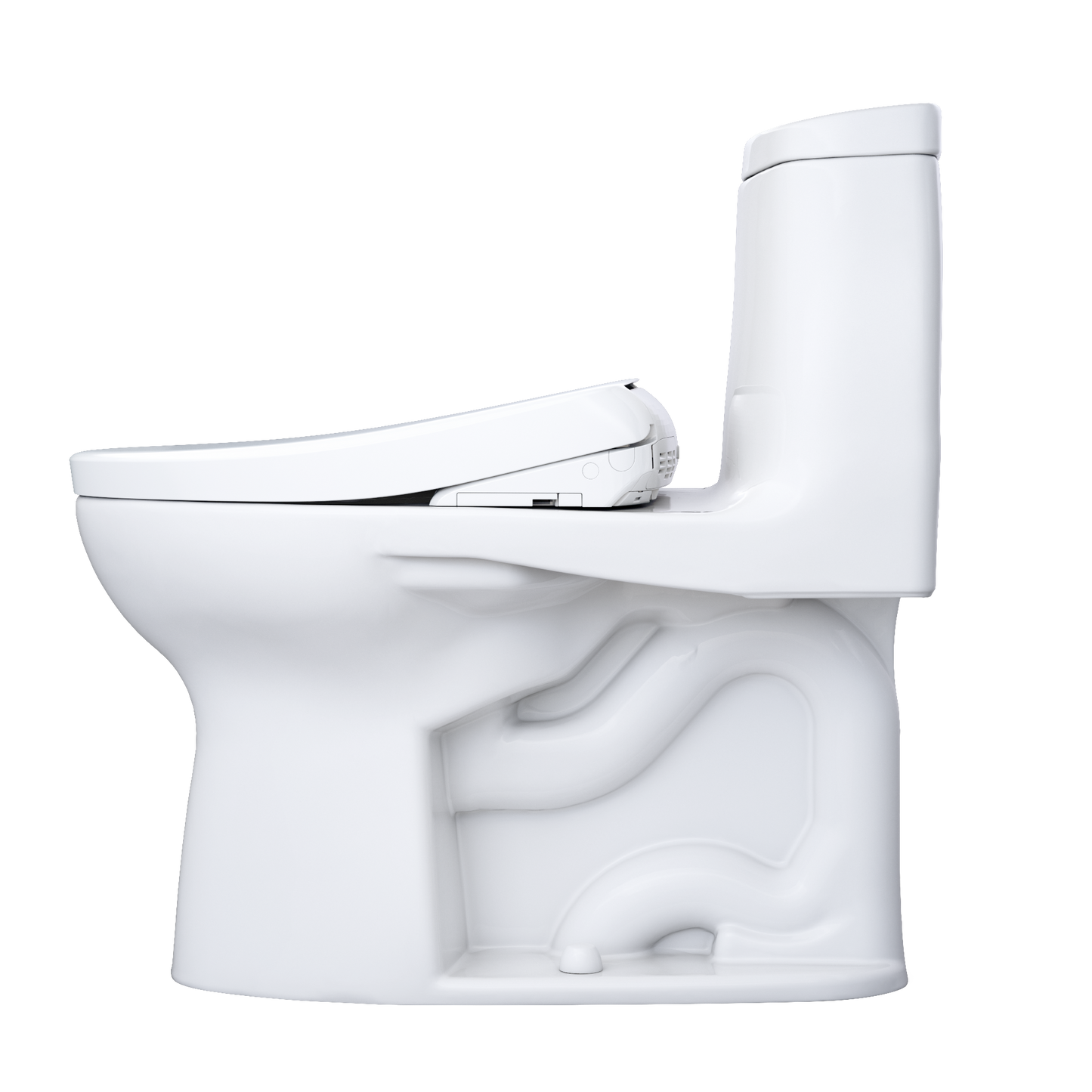 TOTO UltraMax II Washlet+ S7A One-Piece Toilet 1.28 GPF - Universal Height