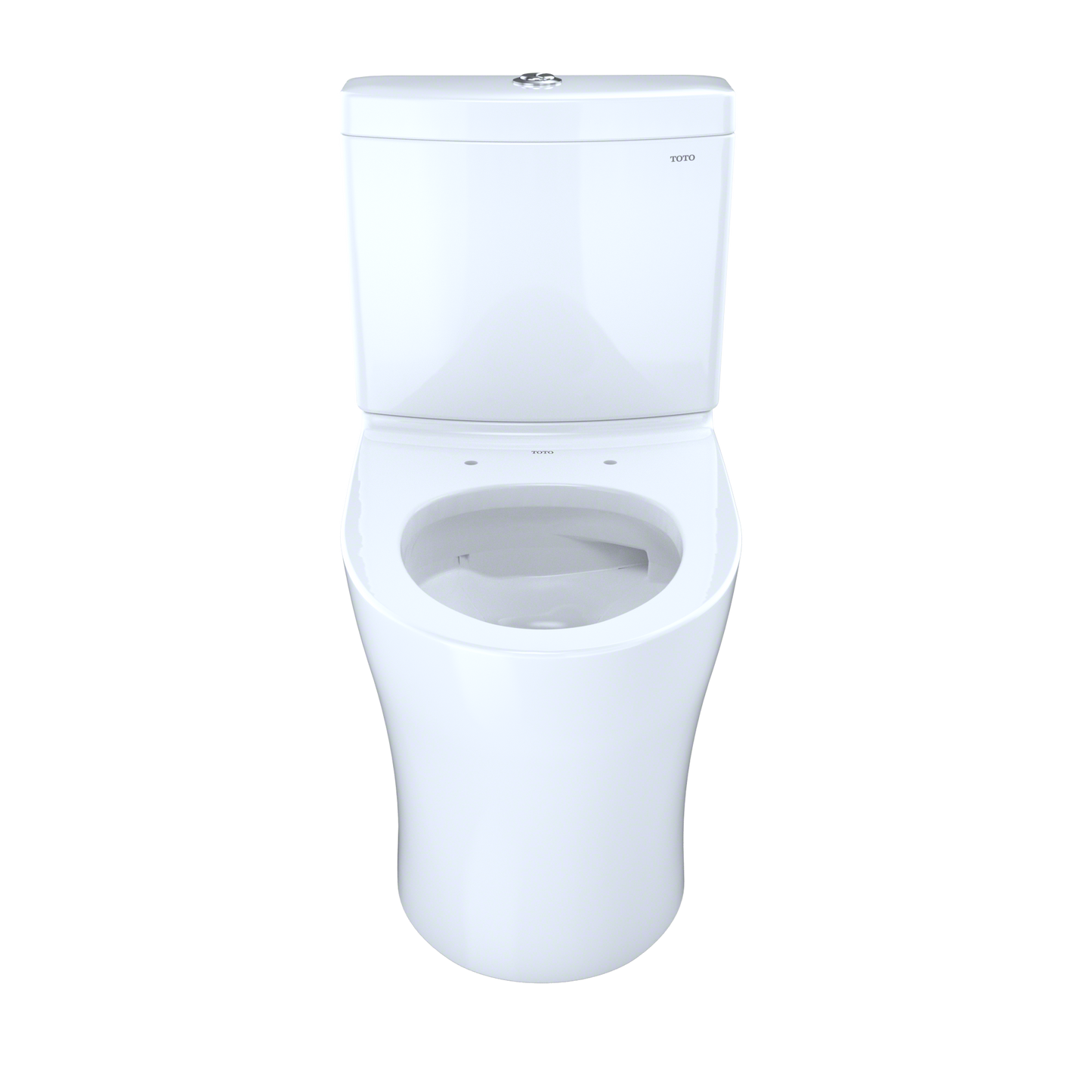 TOTO Aquia IV Two-piece Toilet 1.28/0.9 GPF Elongated Regular Height - Less Seat